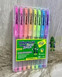LAPICERO GEL PASTEL X8 ZP247 ZEPPELIN