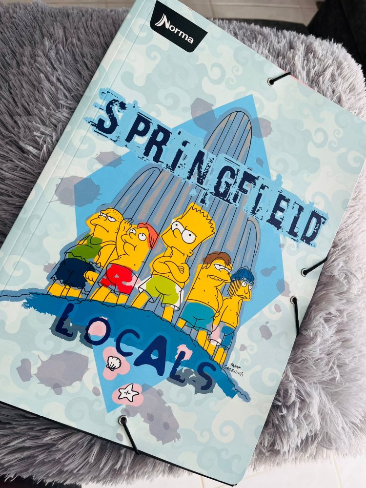 CARPETA ESCO C/R THE SIMPSONS NORMA