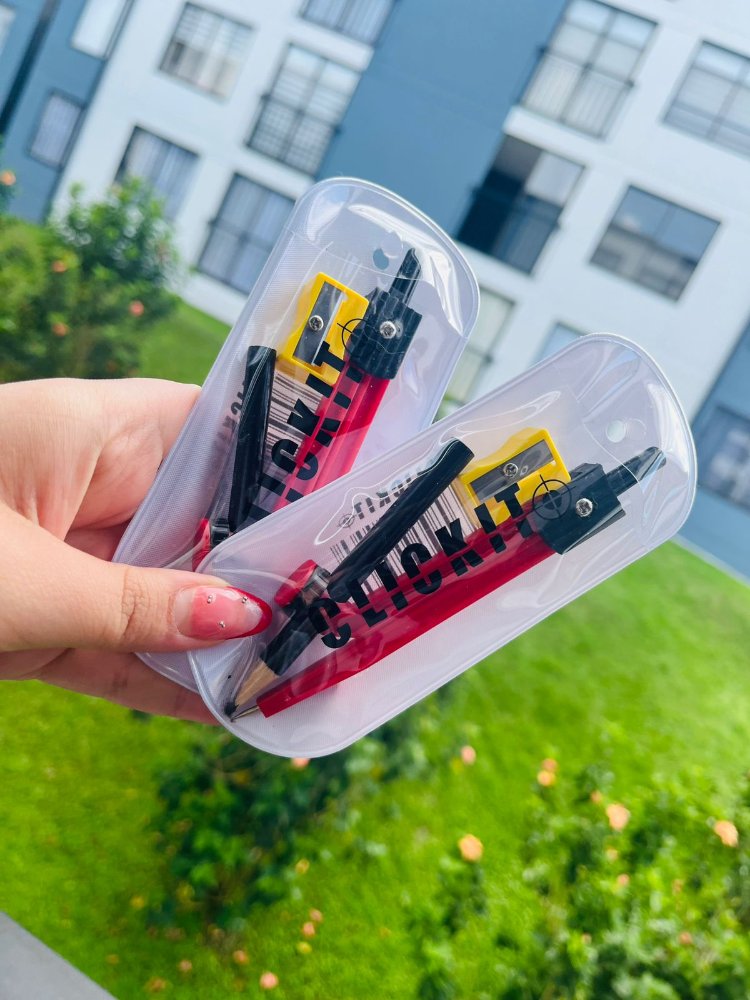 COMPAS ESC CON LAPIZ CLICKIT