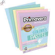 CARTILINA 1/8 PASTEL PRIMAVERA