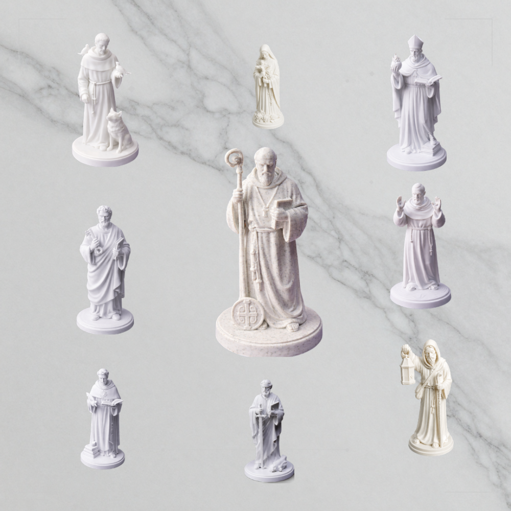 Coleção Estatuetas Santos Celestiais