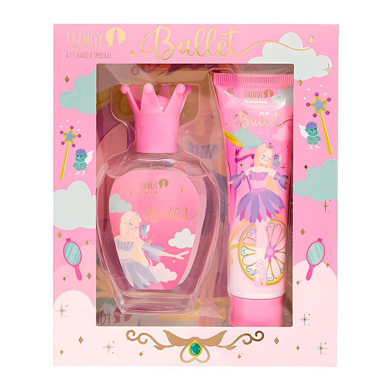 Kit niñas + splash y crema ballet Trendy