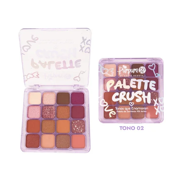 Paleta de Sombras Palette Crush Purpure 2
