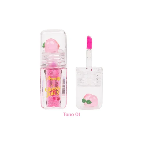 Lip Gloss Glossy Juicy Purpure Durazno