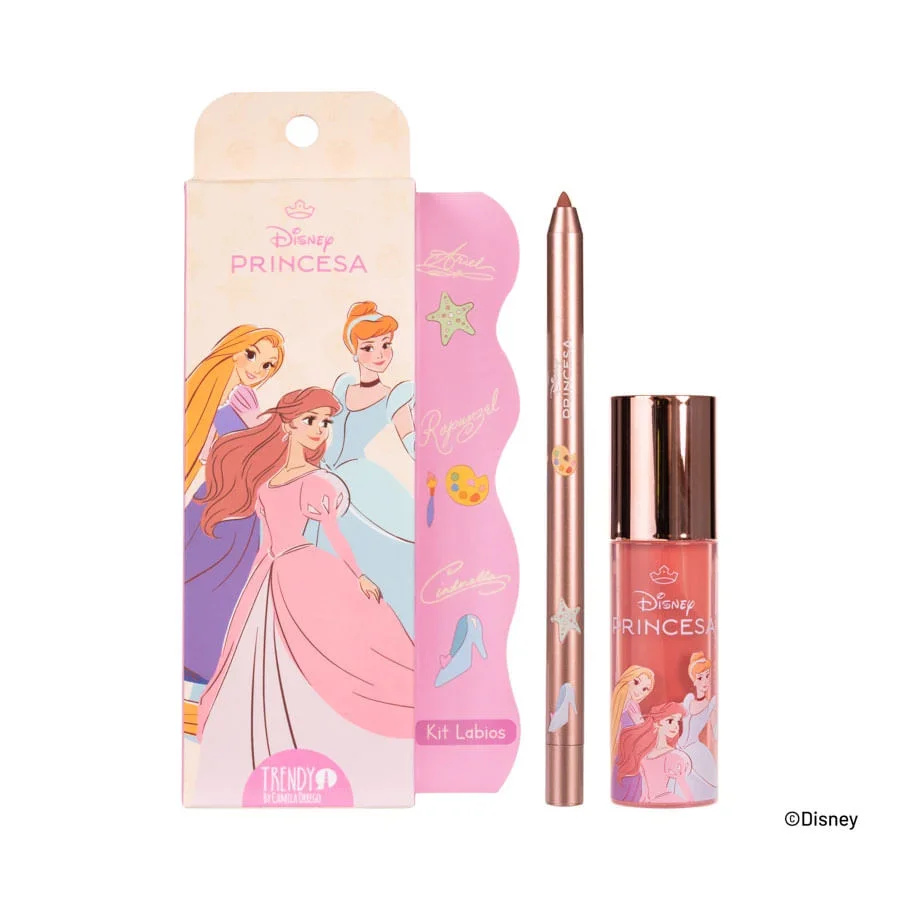 KIT LABIOS GLOSS PRINCESAS TRENDY REF DY2217