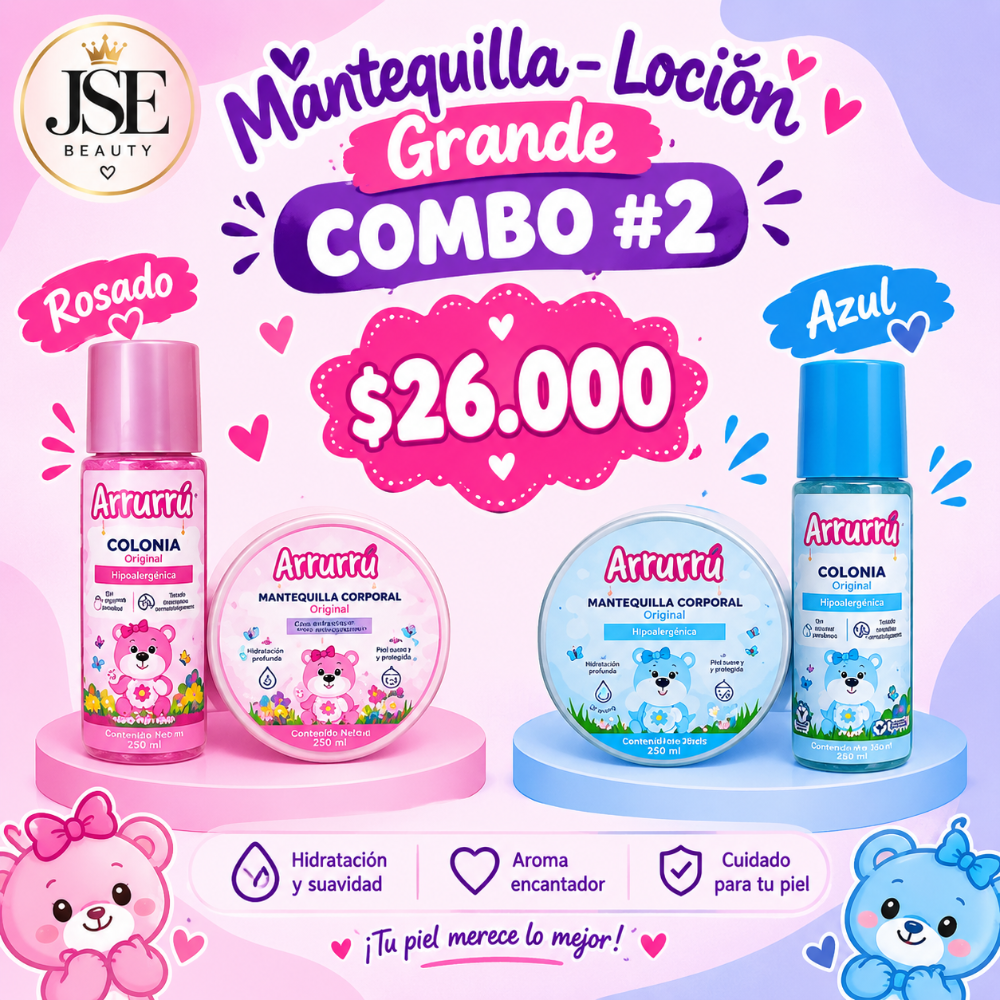 Combo #2 Mantequilla - Locion Grande