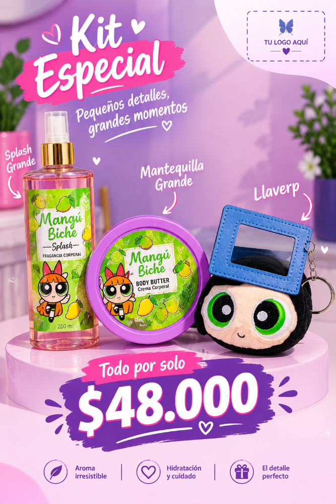 Combo Chicas Super Poderosas Mango Biche