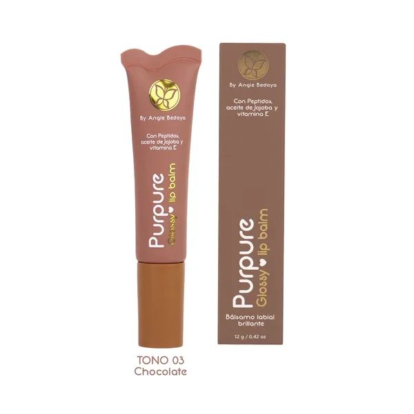 LIP BALM GLOSSY #03 CHOCOLATE PURPURE