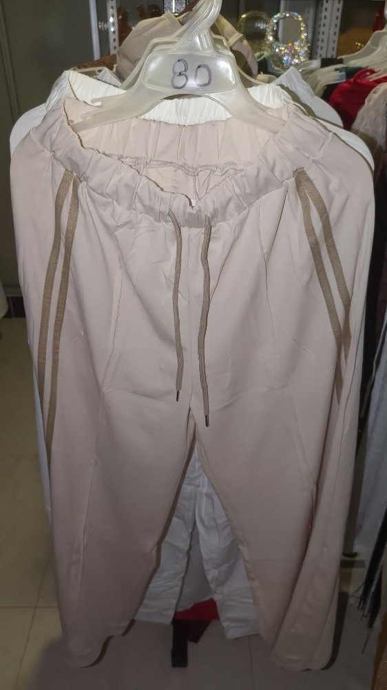 Pantalon-Piel lineas cafe-S/M