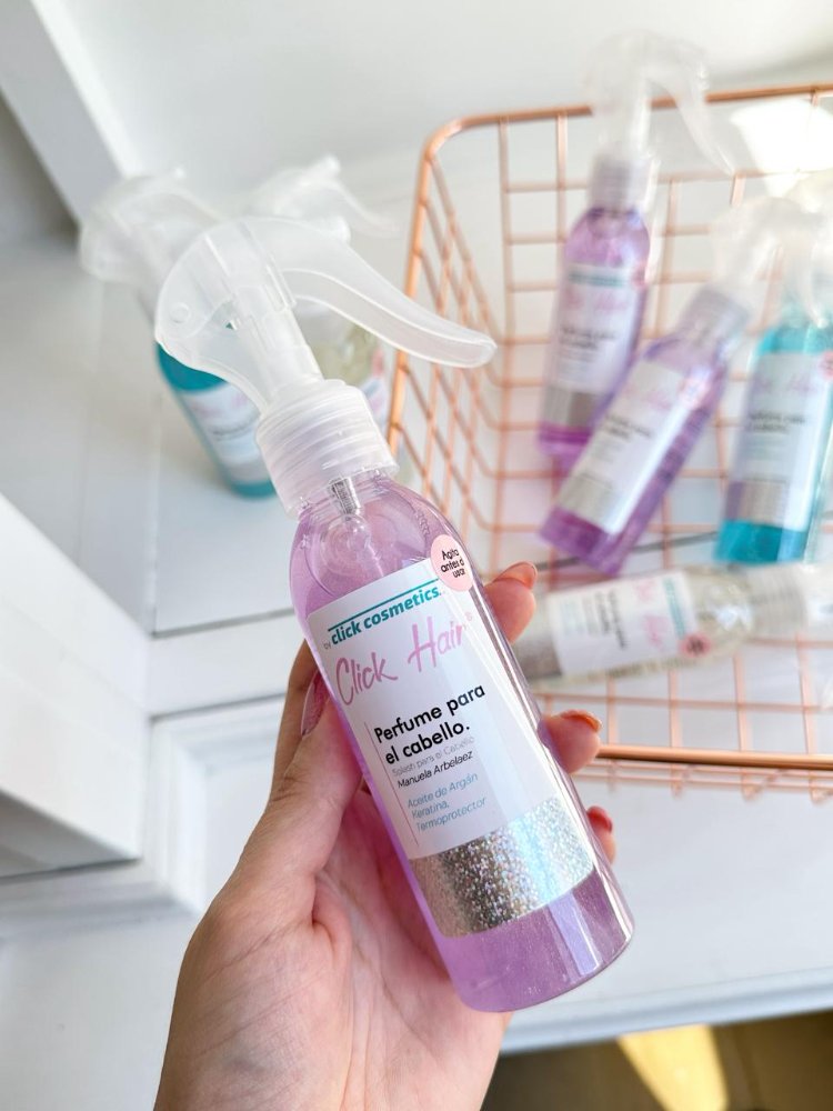 Perfume para el cabello