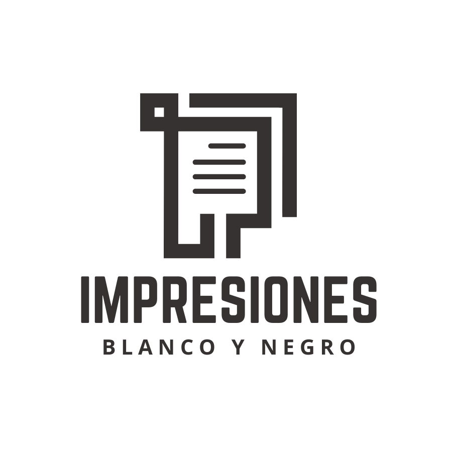 IMPRESION BLANCO Y NEGRO
