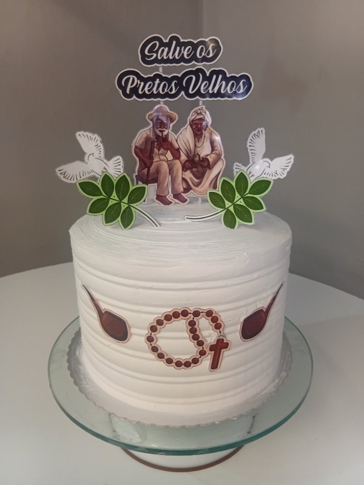 Torta con temática religiosa