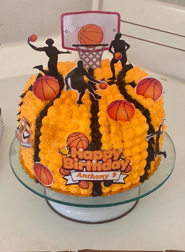 torta con temática deporte