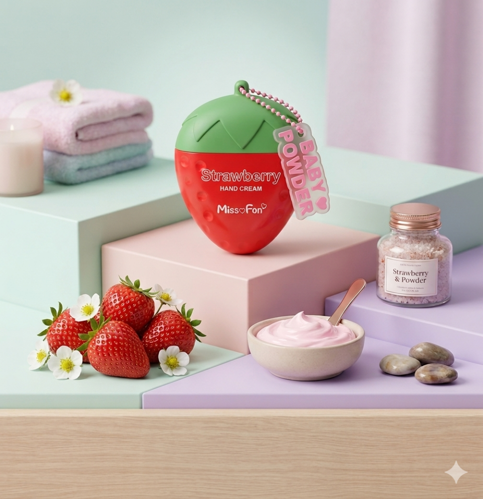 Crema De Manos Strawberry
