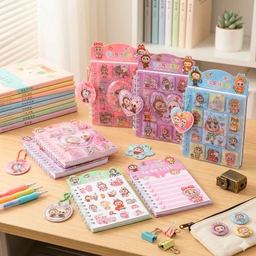 Mini Libreta La Bubu + stickers