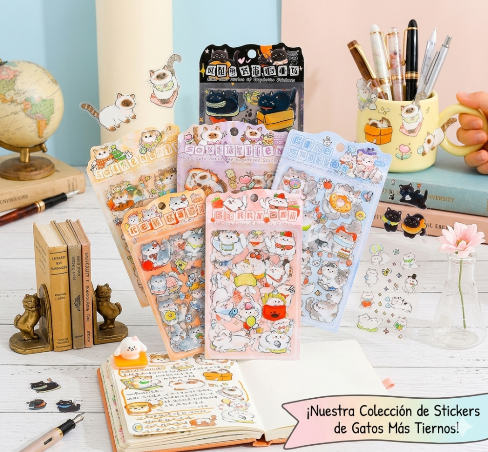 Stickers gatitos