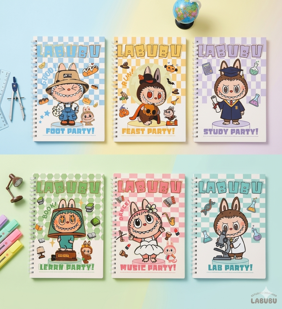 Libretas Labubu