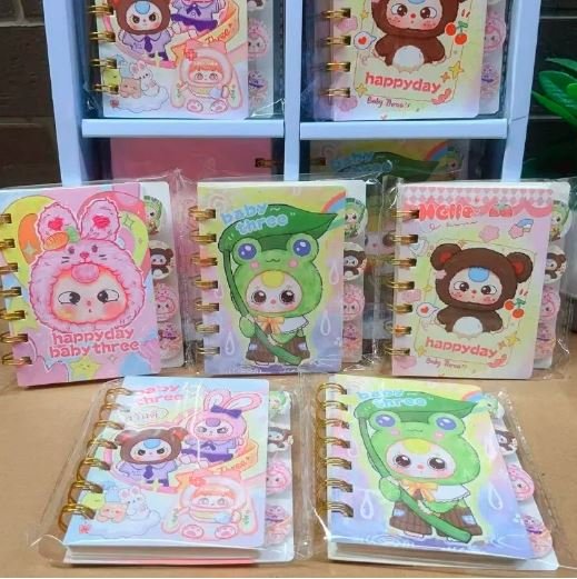 Mini Libreta con Separadores Baby Three