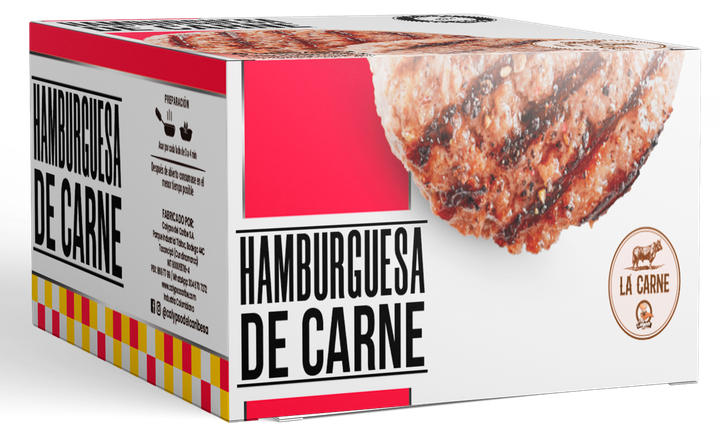 HAMBURGUESA DE CARNE GRIL MARKET X 24