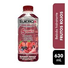 Suero 5iones frutos rojos 630ml
