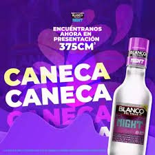 Aguardiente Nigth Caneca x 375 Ml