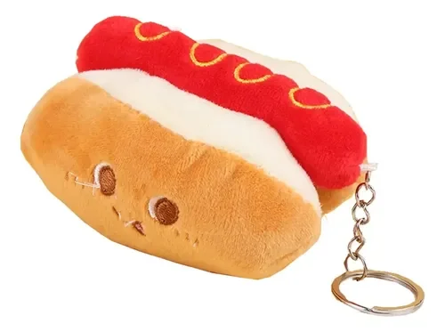 LLAVERO DE HOT DOG