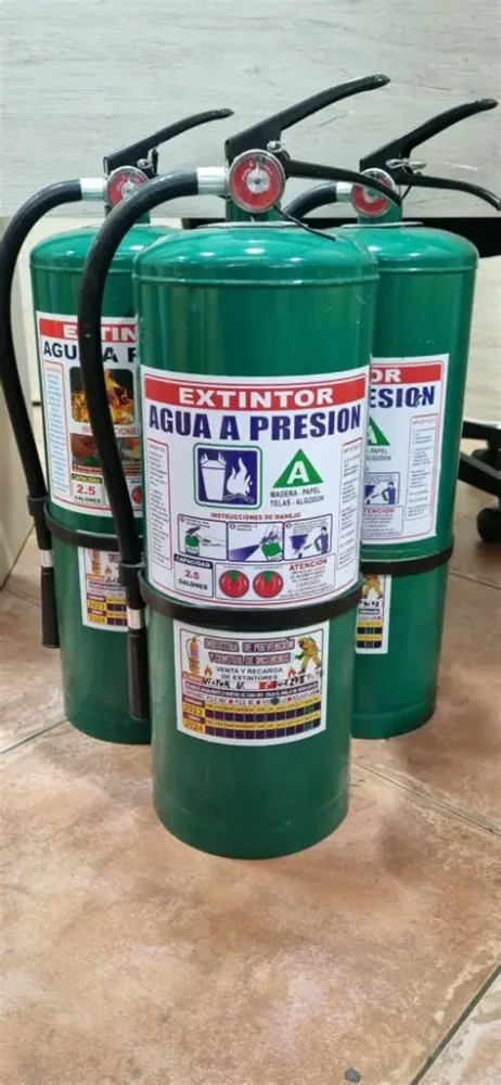 Recarga Extintor Agua a Presión 2.5 Glns