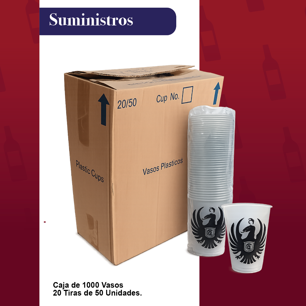 CD702 VASOS CAJA 50x20x1000