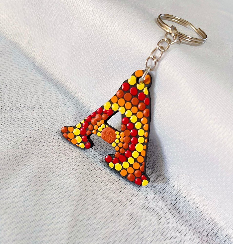 Llavero A rojo