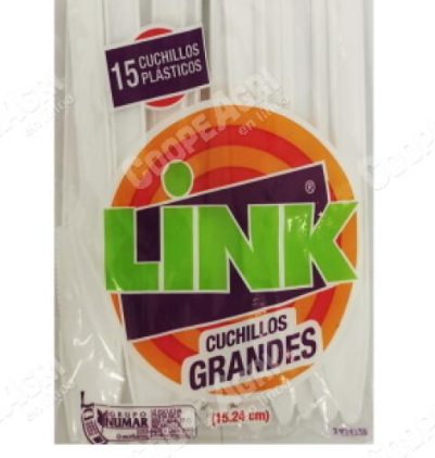 Cuchillo Link Plast. Grand. 15u