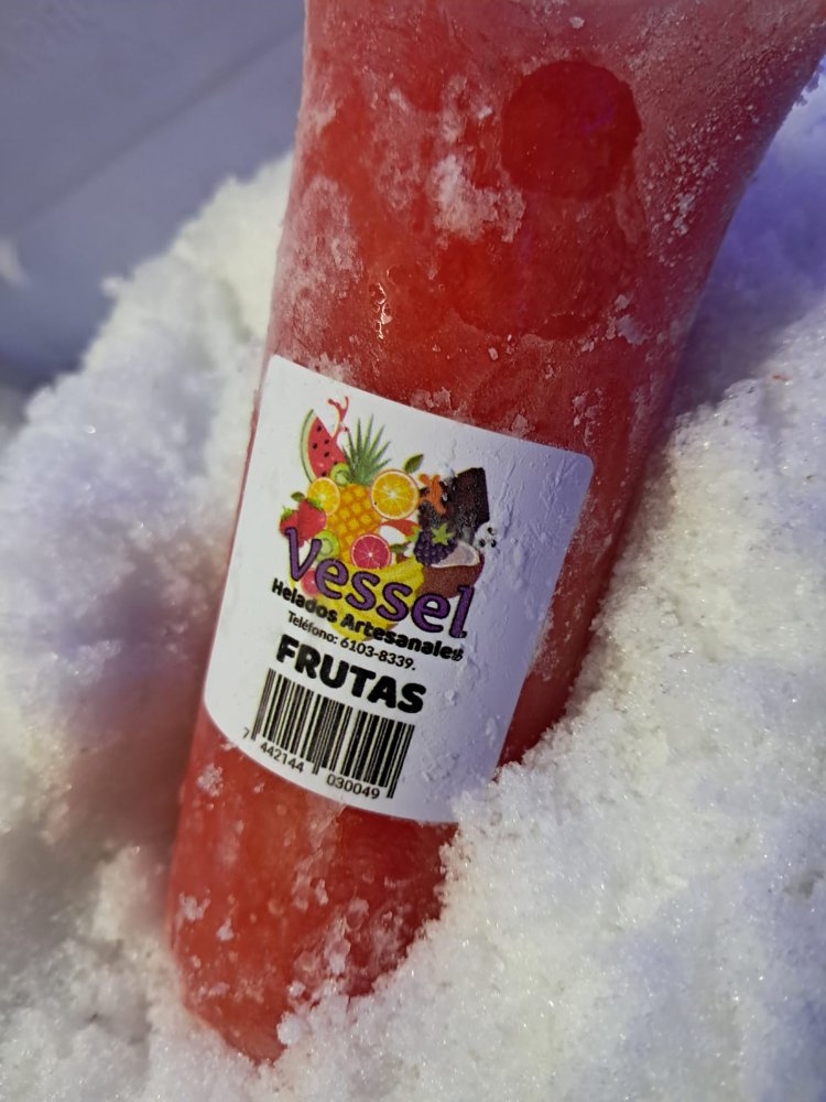 Helado Vessel Frutas