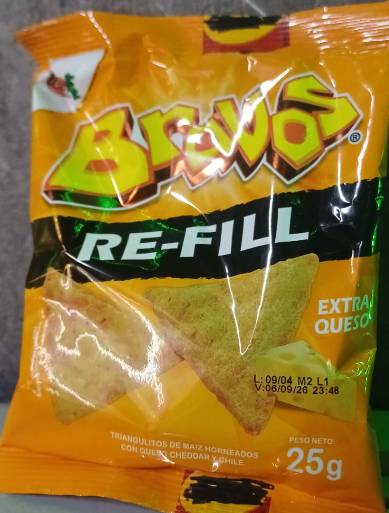 Bravos extra queso 25g