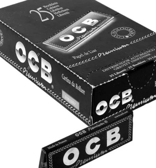 Boleta OCB Negra SF