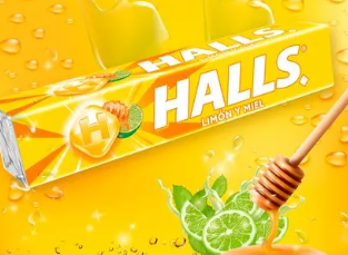 Halls amarillo