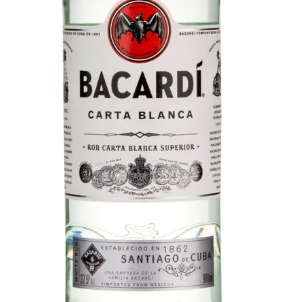Bacardi claro 980ml