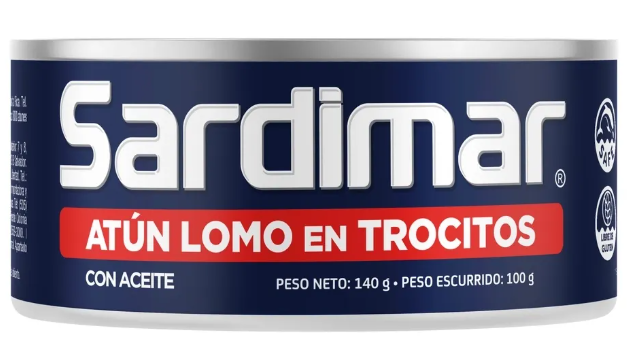 Atun Sard trocitos 140g