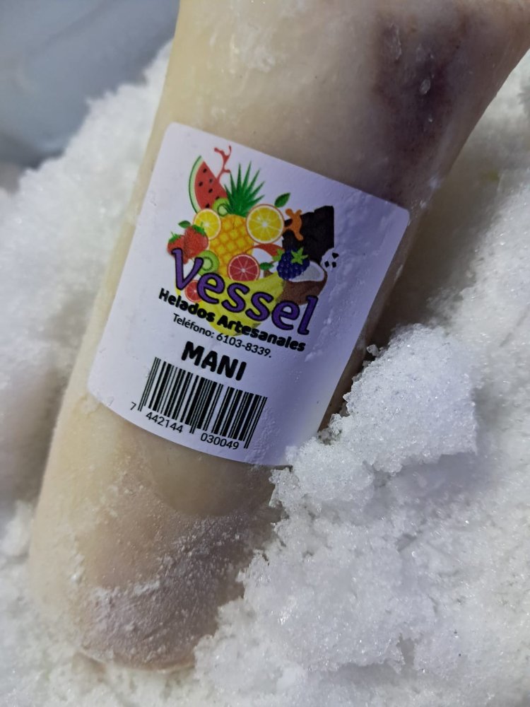 Helado Vessel Maní