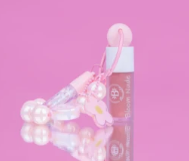 Llavero Bloom Duo Nude + Mini Gloss Hidratante