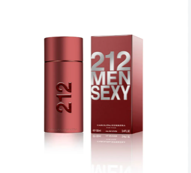 CAROLINA HERRERA 212 SEXY (VINOTINTO META) MEN