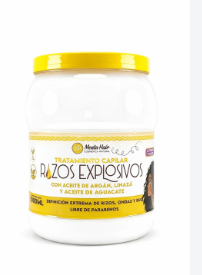 BOMBONERA RIZOS EXPLOSIVOS 2KG MENTA HAIR