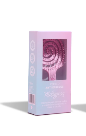 CEPILLO ANTIENREDOS Y MASAJEADOR MILAGROS