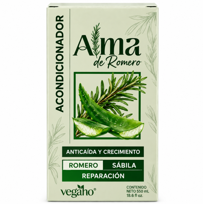 CAJA SACHET ACONDICIONADOR ALMA ROMERO Y SABILA 18ML X 12UND