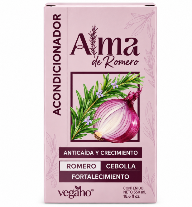 CAJA SACHET ACONDICIONADOR ALMA ROMERO Y CEBOLLA 18ML X 12UND