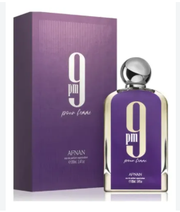 AFNAN 9PM MORADA CAJA CARTON DAMA