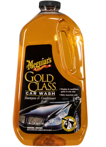 GOLD CLASS CARWASH SHAMPOO & CONDITIONER 64OZ