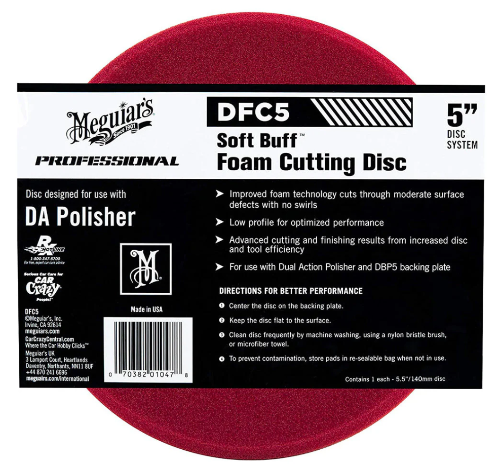 PROFESSIONAL SOFT BUFF FOAM CUTTING DISC 5