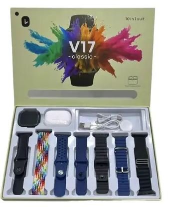 Smart Watch + Audifonos V17 Classic