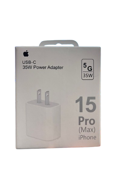 Adaptador Iphone 15Pro Max 35w