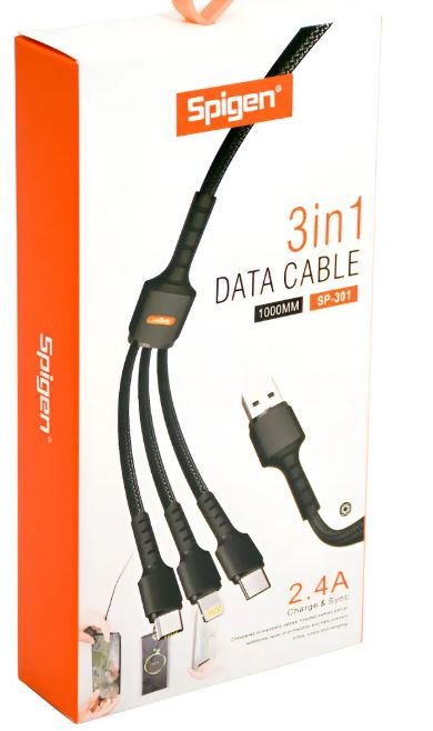 Cable 3 en 1