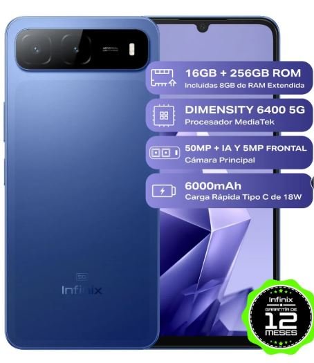 Infinix Hot 60i 5G 256 GB  16RAM